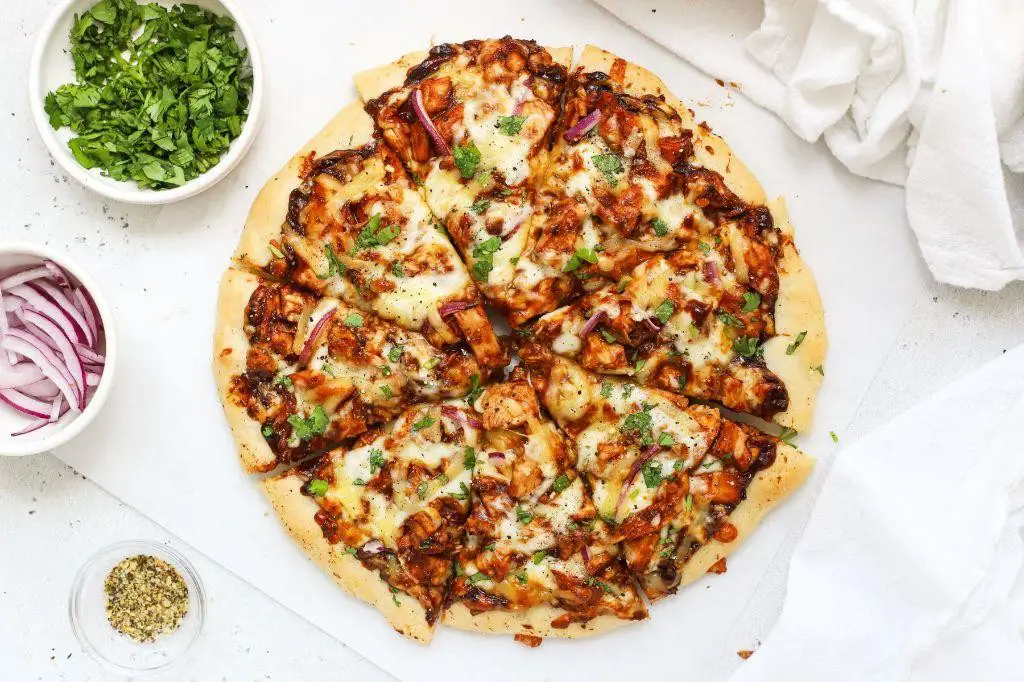 Gluten Free BBQ Chicken Pizza