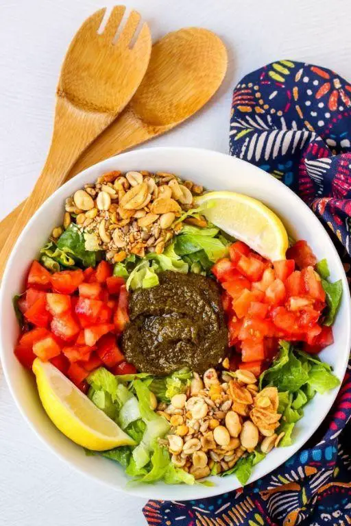 Gluten Free Burmese Tea Leaf Salad