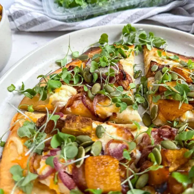 Gluten Free Butternut Squash Pizza