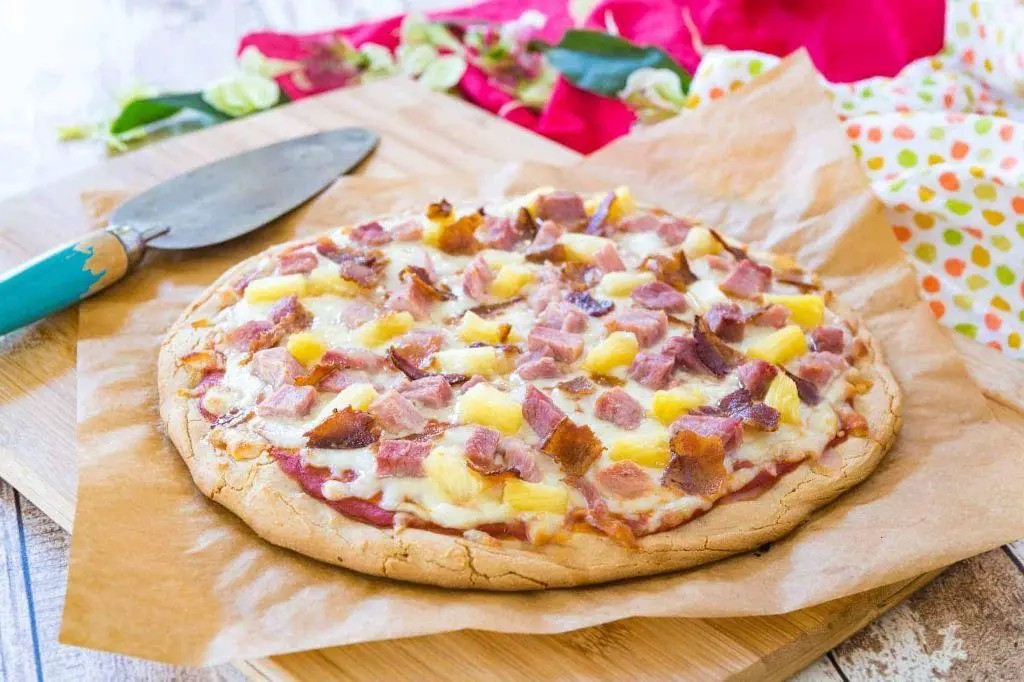 Gluten Free Hawaiian Pizza