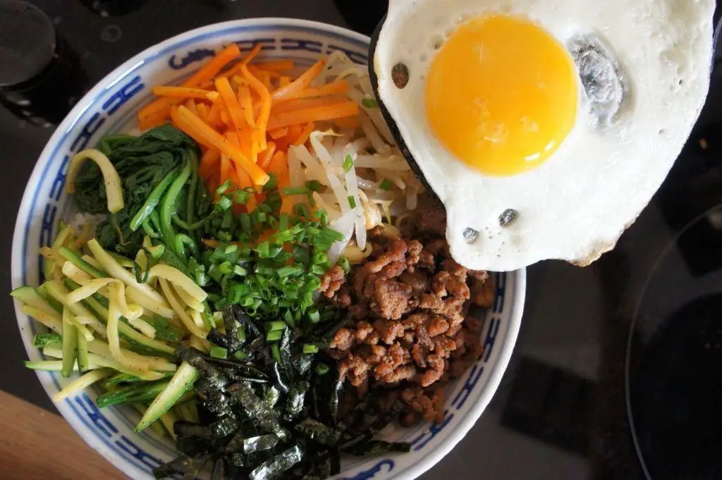 Gluten Free Korean Bibimbap