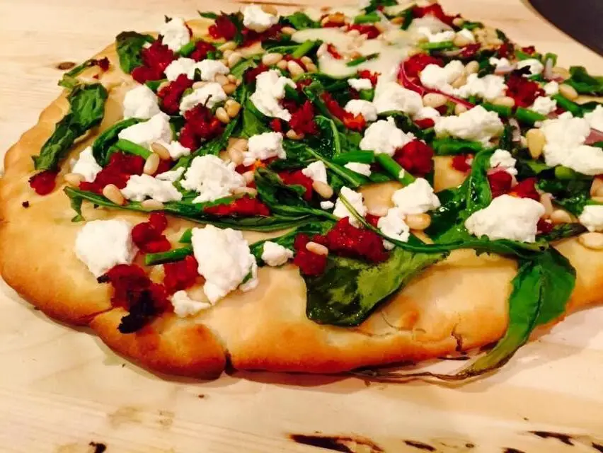Gluten Free Mediterranean Pizza