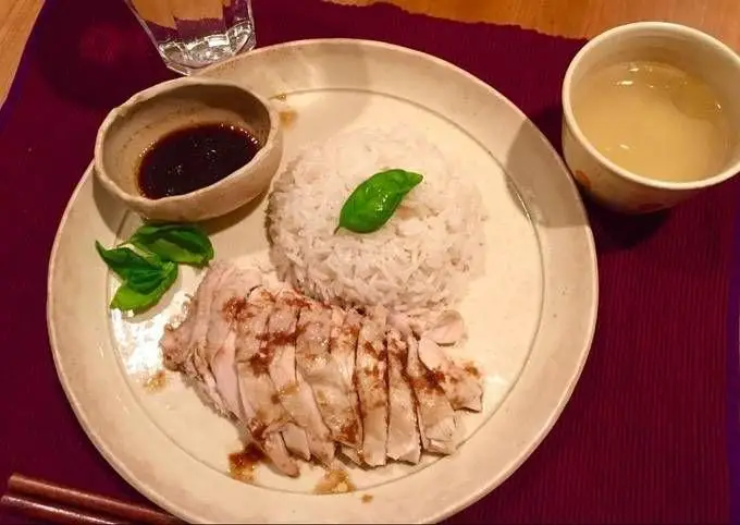 Gluten Free Singaporean Hainanese Chicken Rice