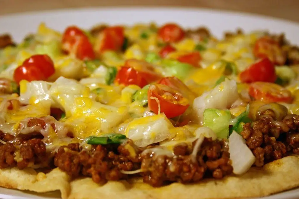 Gluten Free Taco Pizza