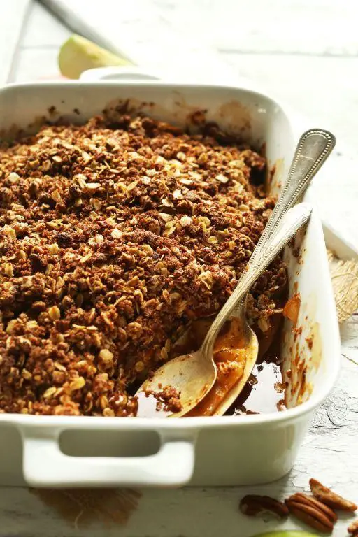 Gluten Free Vegan Apple Crisp