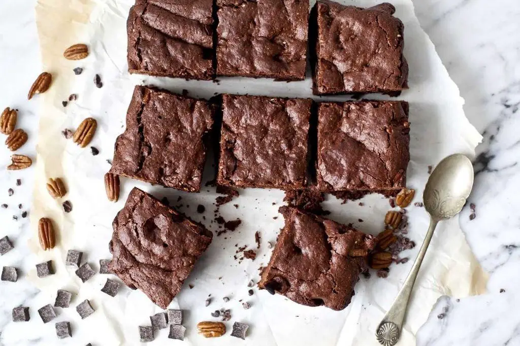 Gluten-Free Cacao Nibs Brownies