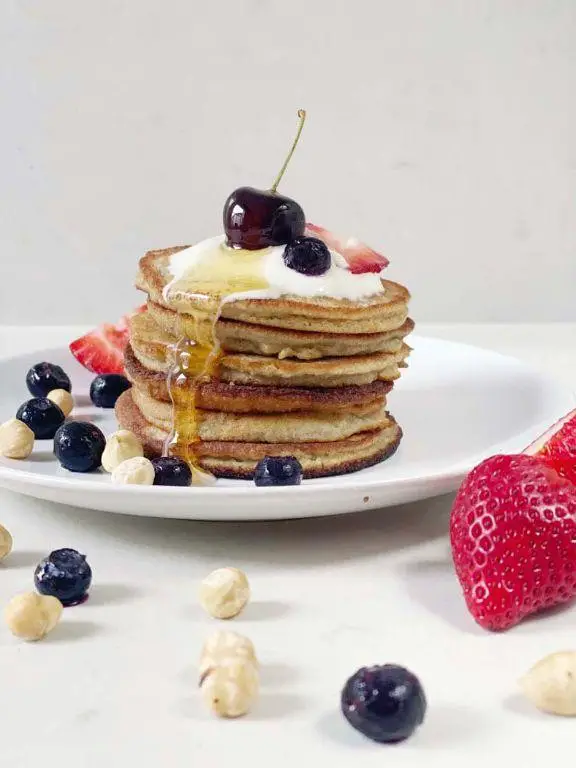 Gluten-Free Hazelnut Flour Pancakes