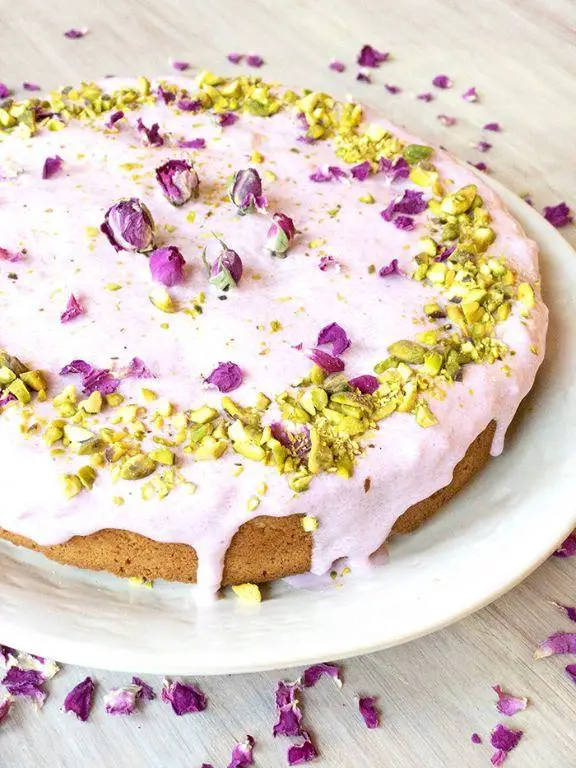 Gluten-Free Rose and Almond Cake