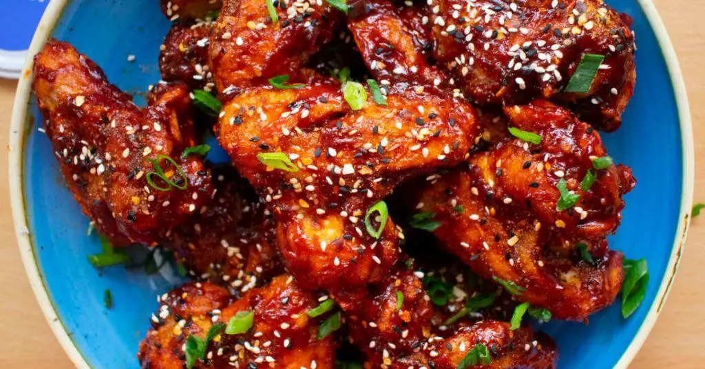 Gochujang Glazed Chicken Wings