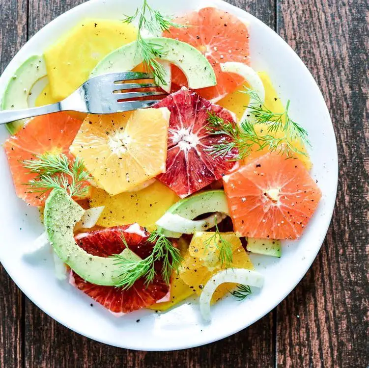 Golden Beet Salad with Citrus Dressing