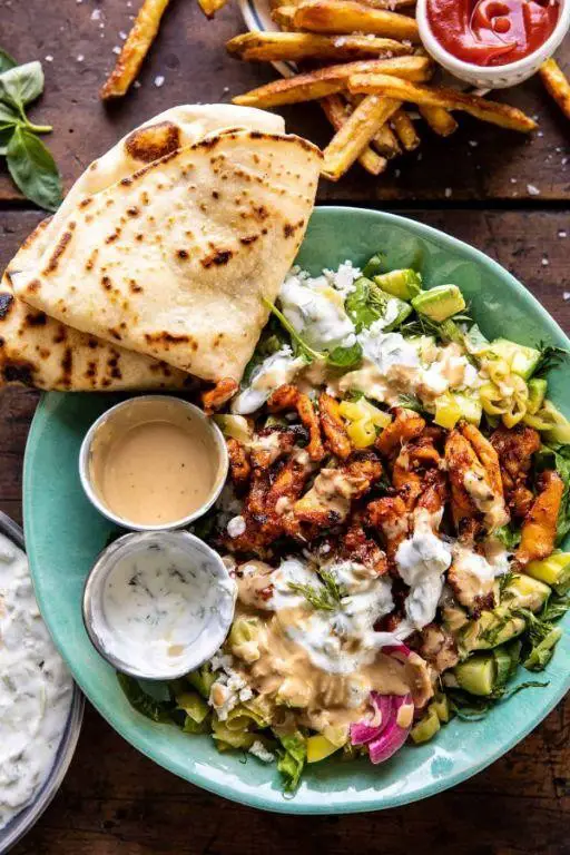 Greek Style Baked Chicken Breast with Tzatziki Sauce