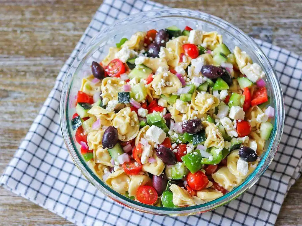 Greek Tortellini Salad