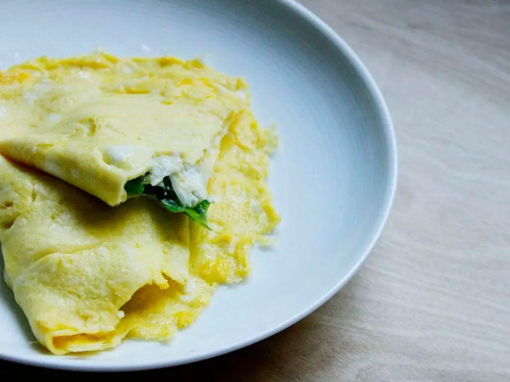 Green Onion Omelette