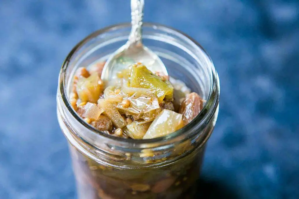 Green Tomato Chutney