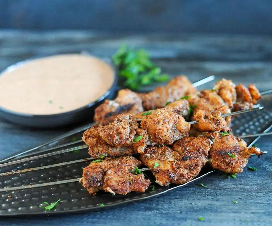 Grilled Alligator Tail with Garlic Butter