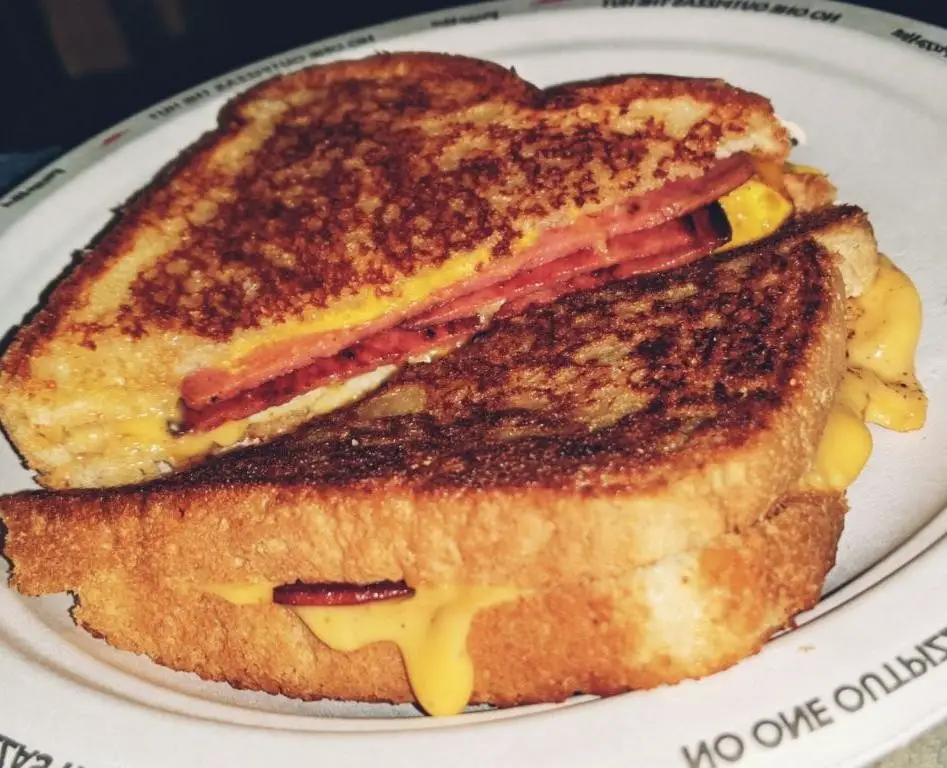 Grilled Bologna and Cheese Sandwich