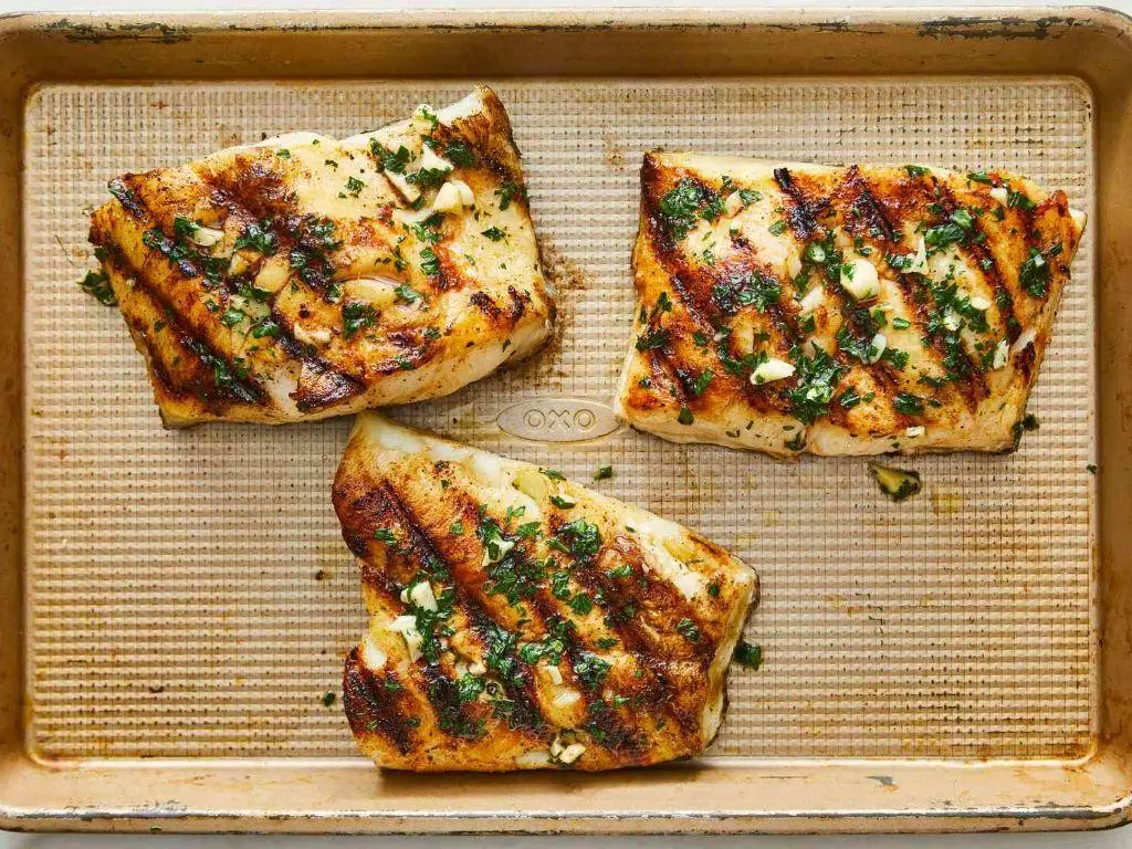 Grilled Sea Bass with Rosemary and Thyme
