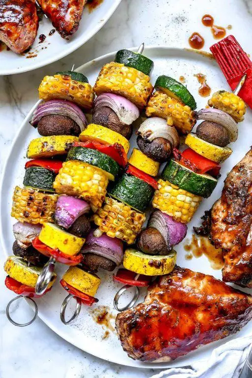 Grilled Vegetable Skewers