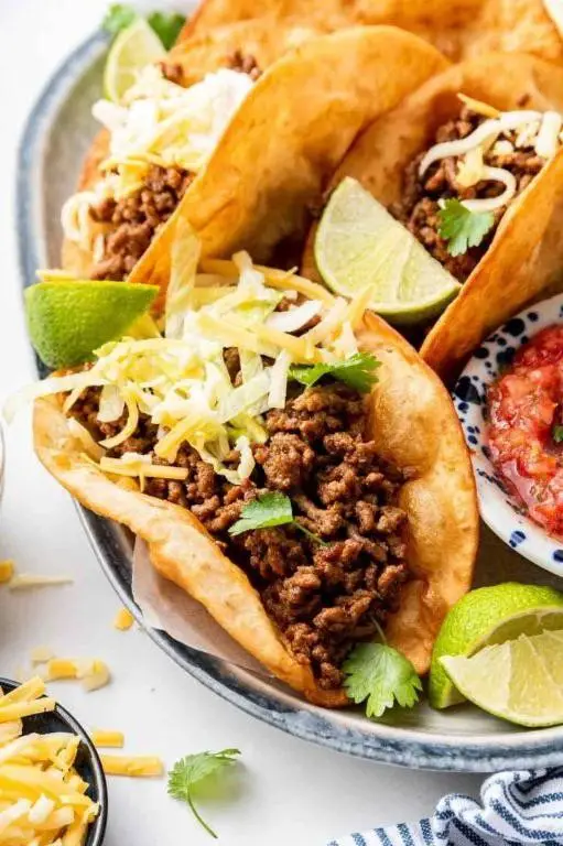 Ground Sirloin Tacos