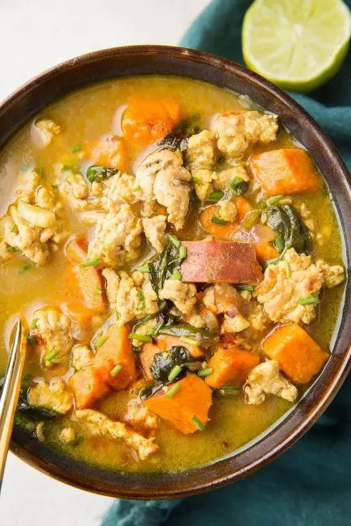 Ground Turkey Sweet Potato Soup