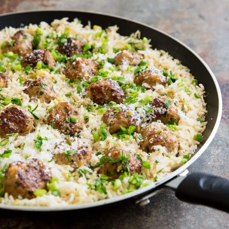 Ground Turkey and Rice Meatballs