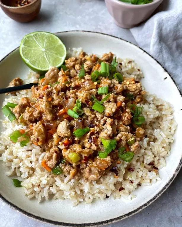 Ground Turkey and Rice Pilaf