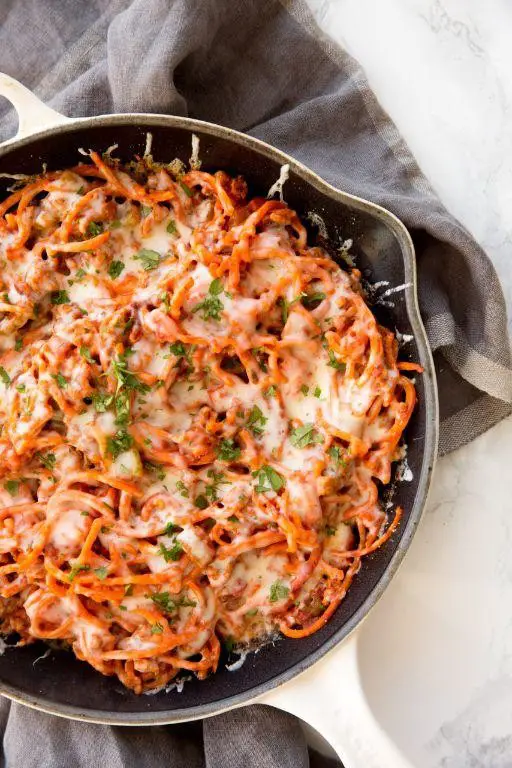 Ground Turkey and Sweet Potato Bolognese