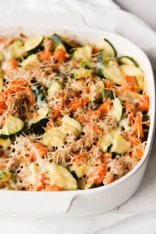 Ground Turkey and Sweet Potato Casserole