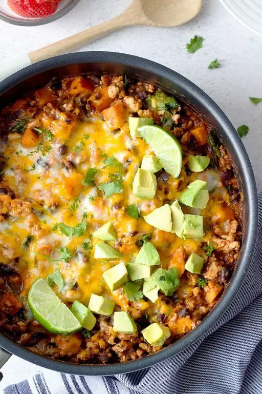 Ground Turkey and Sweet Potato Tacos