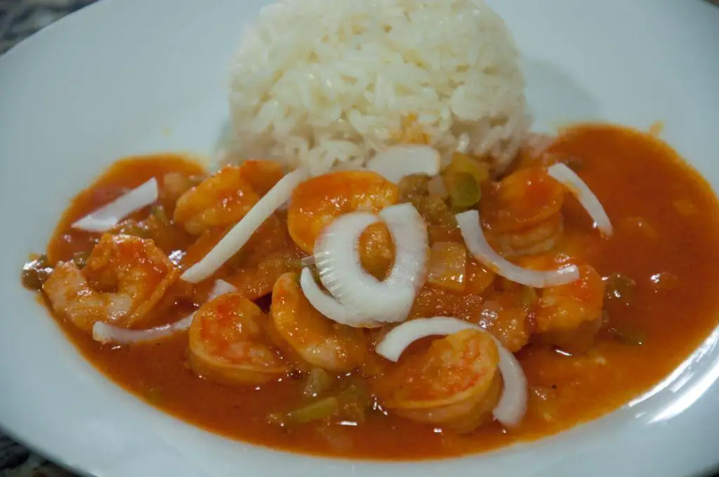 Haitian Shrimp Creole
