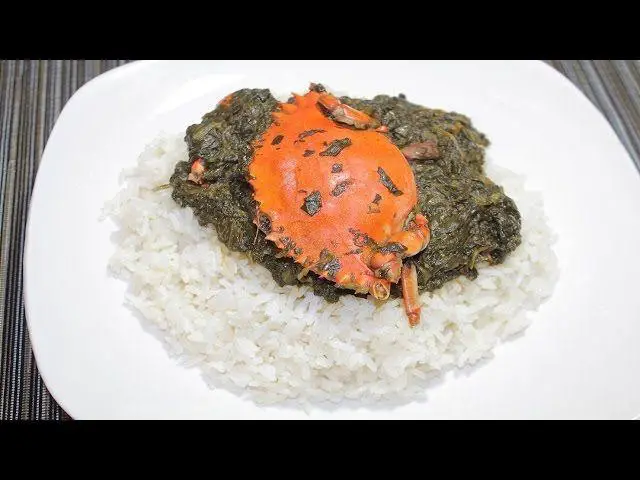Haitian Spinach Rice