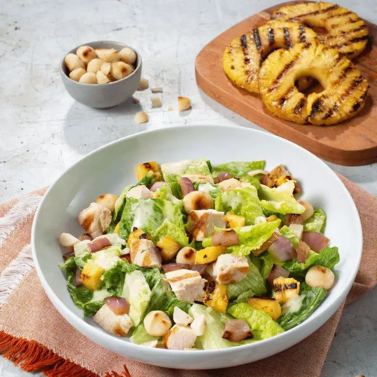 Hawaiian Chicken Salad with Macadamia Nuts