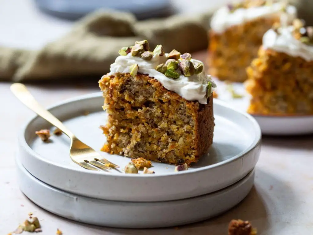 Hazelnut Flour Carrot Cake