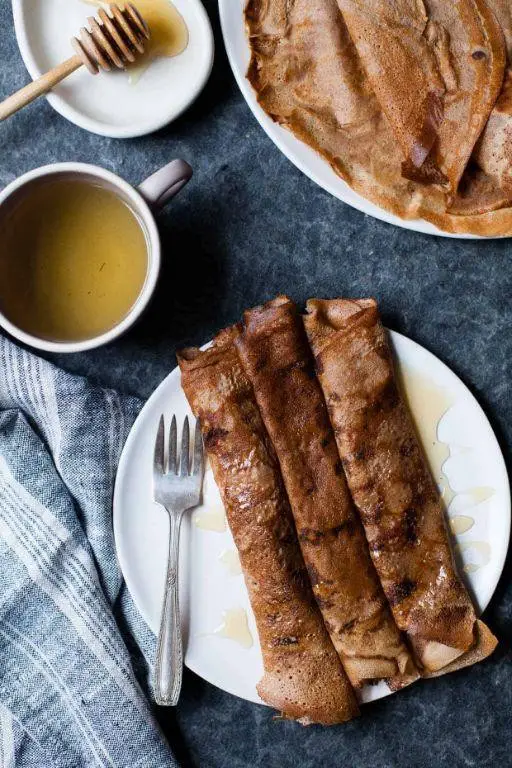 Hazelnut Flour Crepes