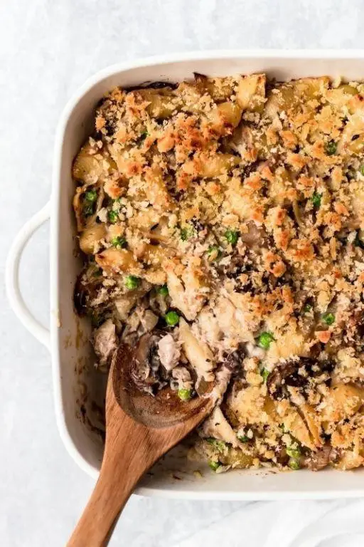 Healthy Whole Wheat Tuna Noodle Casserole