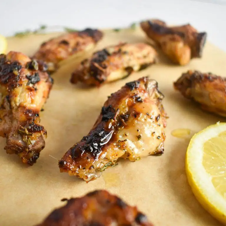 Herb and Citrus Chicken Wing Marinade