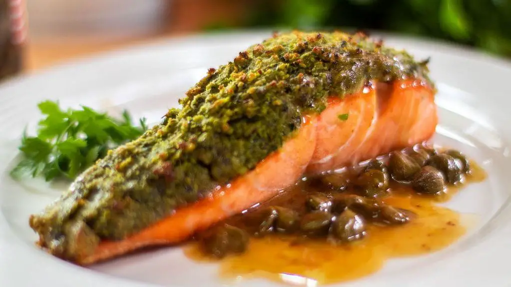 Herb-Crusted Salmon Fillet