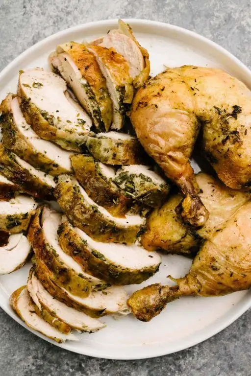 Herb-Infused Brined Chicken