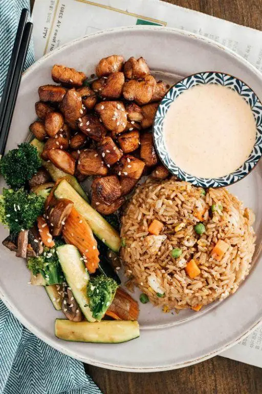 Hibachi Chicken with Vegetables