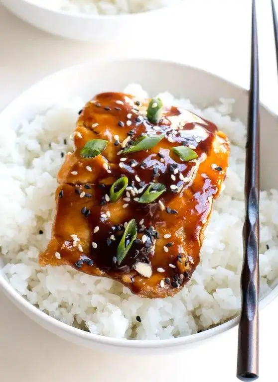 Hibachi Salmon with Teriyaki Glaze