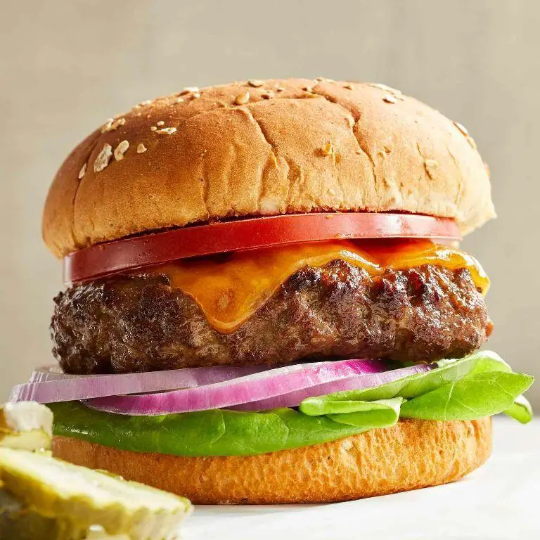 High Protein Beef Burger