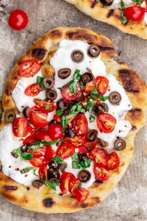Homemade Pizza with Fresh Toppings
