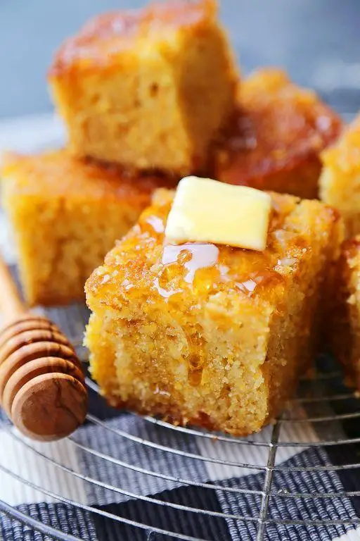 Honey Butter Southern Cornbread
