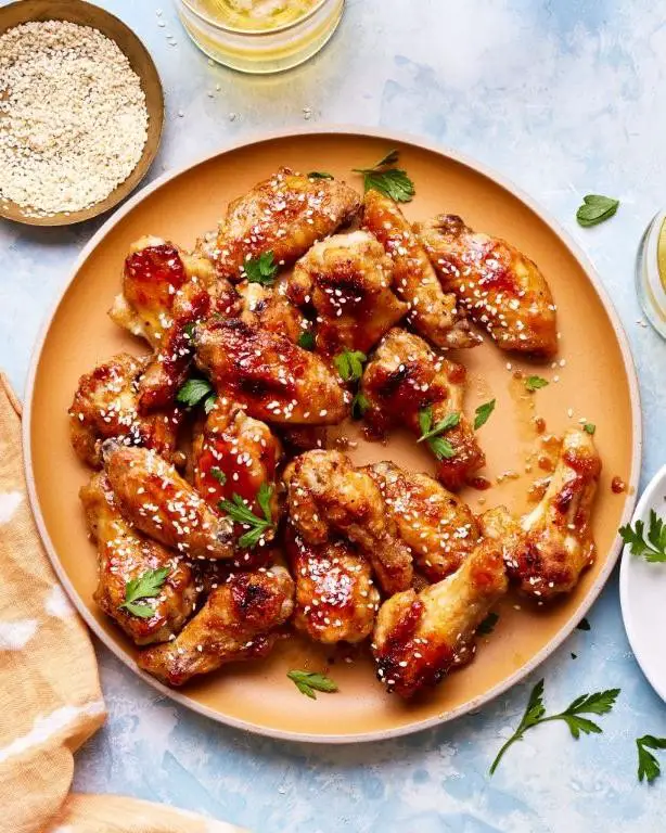 Honey Garlic Chicken Wings