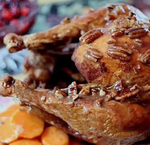 Honey Glazed Deep Fried Turkey