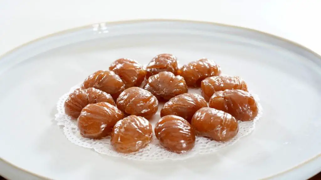 Honey Glazed Marron Glaces