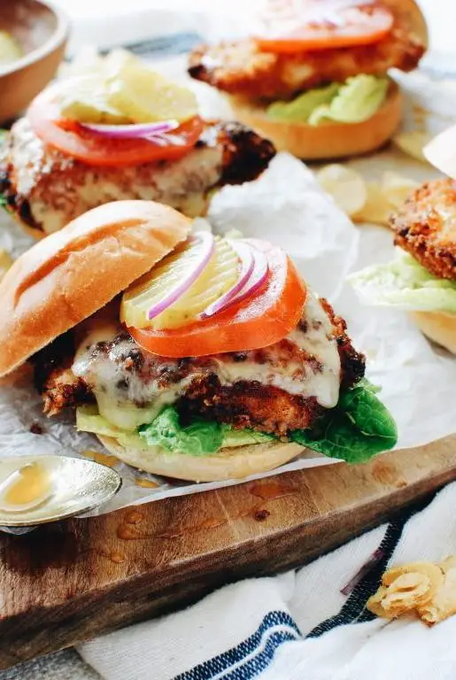 Honey Mustard Chicken Cutlet Sandwich