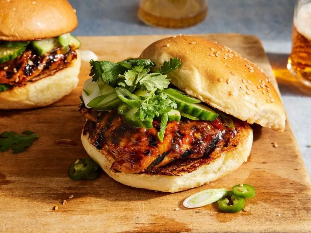 Hot BBQ Chicken Sandwich