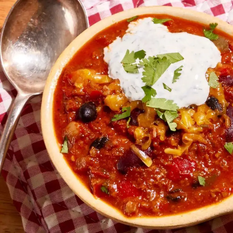 Impossible Chili with Beans