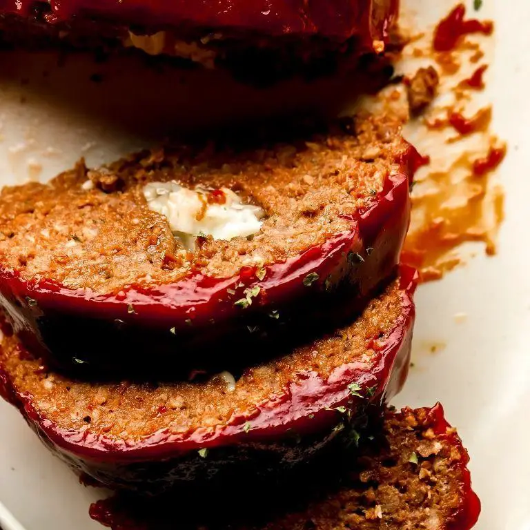 Impossible Meatloaf with Glaze